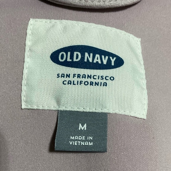 Old Navy Women's Light Purple Faux Suede Moto Jacket Medium - Picture 5 of 7